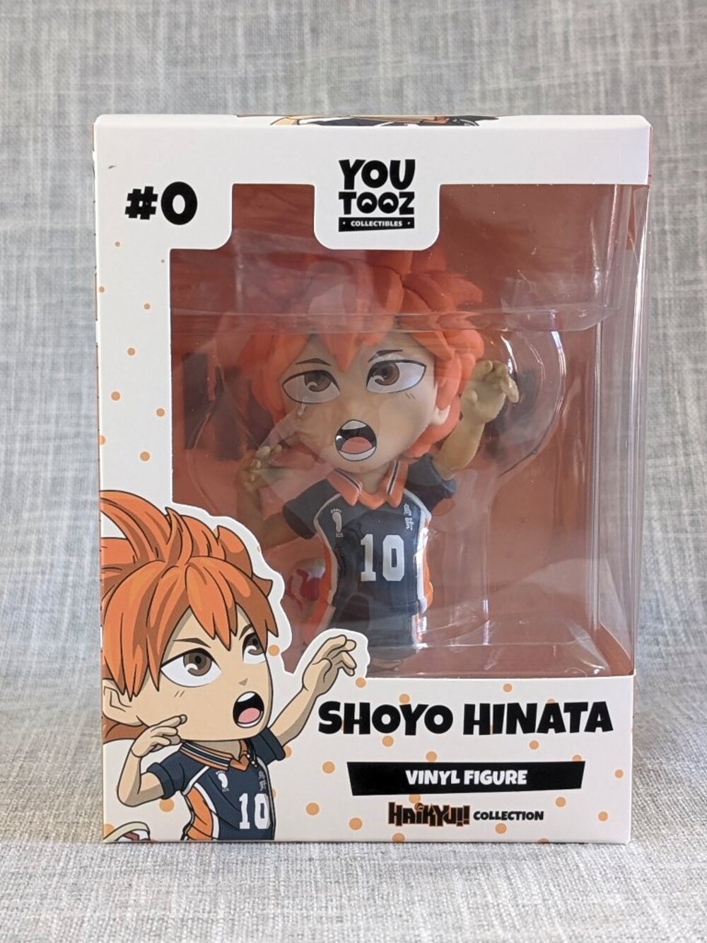 Shoyo Hinata Vinyl Figure Youtooz Haikyuu!! Manga Anime 4.9 Inch w/Protector NEW